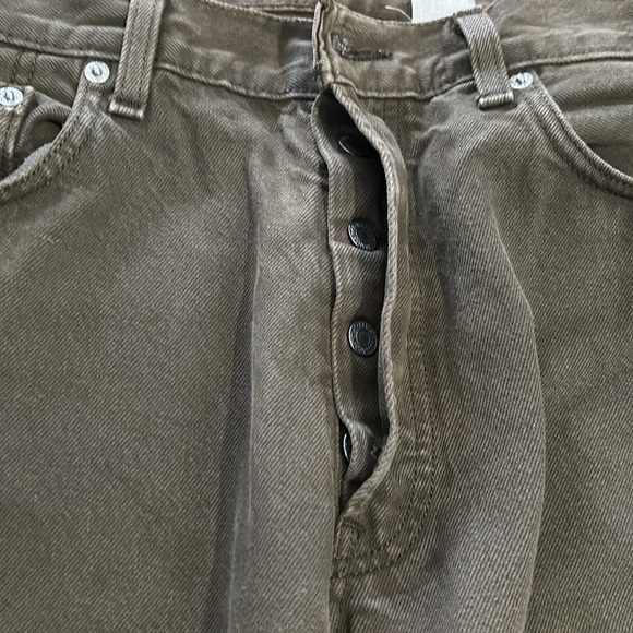 Vintage 501 Brown Levi’s Button Fly 2003 Brown Jeans - Picture 8 of 13